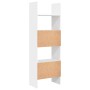 Estantería librería madera contrachapada blanco 60x35x180 cm en Librerías y estanterías | Comprar online en Foru.es