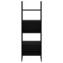 Estantería de madera contrachapada negro 60x35x180 cm en Librerías y estanterías | Comprar online en Foru.es
