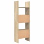 Estantería madera contrachapada color roble Sonoma 60x35x180 cm en Librerías y estanterías | Comprar online en Foru.es