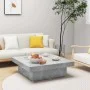 Concrete gray plywood coffee table 80x50x40 cm by vidaXL, Coffee table - Ref: Foro24-806916, Price: 61,12 €, Discount: %