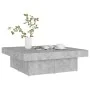 Concrete gray plywood coffee table 80x50x40 cm by vidaXL, Coffee table - Ref: Foro24-806916, Price: 61,12 €, Discount: %