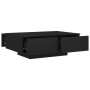 Mesa de centro madera contrachapada negro 90x60x31 cm en Mesas de centro | Comprar online en Foru.es