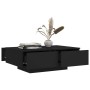 Mesa de centro madera contrachapada negro 90x60x31 cm en Mesas de centro | Comprar online en Foru.es