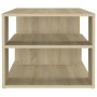 Mesa de centro madera contrachapada roble Sonoma 100x50x40 cm de vidaXL, Mesas de centro - Ref: Foro24-806924, Precio: 56,24 ...