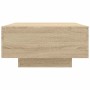 Mesa de centro madera contrachapada color roble 90x60x31 cm en Mesas de centro | Comprar online en Foru.es