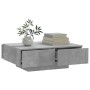 Mesa de centro madera de ingeniería gris hormigón 90x60x31 cm en Mesas de centro | Comprar online en Foru.es