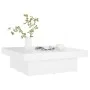 Mesa de centro madera contrachapada blanco 90x90x28 cm de vidaXL, Mesas de centro - Ref: Foro24-806912, Precio: 71,44 €, Desc...