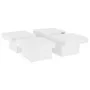 Mesa de centro madera contrachapada blanco 90x90x28 cm de vidaXL, Mesas de centro - Ref: Foro24-806912, Precio: 71,44 €, Desc...