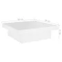 Mesa de centro madera contrachapada blanco 90x90x28 cm de vidaXL, Mesas de centro - Ref: Foro24-806912, Precio: 71,44 €, Desc...