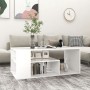 Mesa de centro madera contrachapada blanco 100x50x40 cm de vidaXL, Mesas de centro - Ref: Foro24-806921, Precio: 55,43 €, Des...