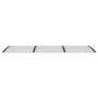 Marquesina de puerta policarbonato negro 300x100 cm de vidaXL, Toldos - Ref: Foro24-153569, Precio: 99,50 €, Descuento: %