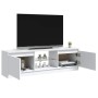 Mueble para TV con luces LED blanco 120x30x36 cm en Muebles TV | Comprar online en Foru.es