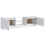 Mueble para TV con luces LED blanco 120x30x36 cm en Muebles TV | Comprar online en Foru.es