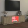 Armario TV con luces LED roble Sonoma 120x30x36 cm en Muebles TV | Comprar online en Foru.es