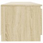 Armario TV con luces LED roble Sonoma 140x40x36 cm en Muebles TV | Comprar online en Foru.es