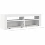 Mueble para TV con luces LED blanco 120x35x40 cm en Muebles TV | Comprar online en Foru.es