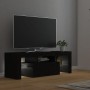 Mueble de TV con luces LED negro 120x35x40 cm en Muebles TV | Comprar online en Foru.es