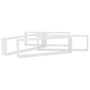 Estante cubo de pared 4 uds madera contrachapada 100x15x30 cm de vidaXL, Estantes y estanterías - Ref: Foro24-807080, Precio:...