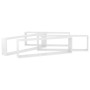 Estante cubo pared 4uds contrachapado blanco brillo 100x15x30cm de vidaXL, Estantes y estanterías - Ref: Foro24-807098, Preci...