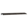 Marquesina de puerta policarbonato negro 350x75 cm de vidaXL, Toldos - Ref: Foro24-153593, Precio: 91,38 €, Descuento: %