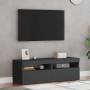Muebles de TV con luces LED 2 uds gris 60x35x40 cm en Muebles TV | Comprar online en Foru.es