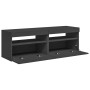 Muebles de TV con luces LED 2 uds gris 60x35x40 cm en Muebles TV | Comprar online en Foru.es