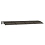 Marquesina de puerta policarbonato negro 350x100 cm de vidaXL, Toldos - Ref: Foro24-153596, Precio: 108,85 €, Descuento: %