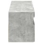 Muebles de TV con luces LED 2 uds gris hormigón 60x35x40 cm en Muebles TV | Comprar online en Foru.es