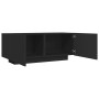 Mueble para TV madera contrachapada negra 100x35x40 cm en Muebles TV | Comprar online en Foru.es
