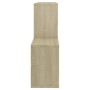 Estante de pared madera contrachapada roble Sonoma 100x18x53 cm de vidaXL, Estantes y estanterías - Ref: Foro24-807163, Preci...