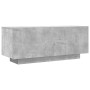 Mueble para TV contrachapada gris hormigón 100x35x40 cm en Muebles TV | Comprar online en Foru.es