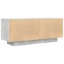 Mueble para TV contrachapada gris hormigón 100x35x40 cm en Muebles TV | Comprar online en Foru.es