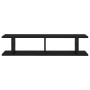 Estantes de pared 2 uds madera contrachapada negro 90x18x20 cm de vidaXL, Estantes y estanterías - Ref: Foro24-807197, Precio...