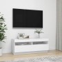 Mueble para TV con luces LED blanco 100x35x40 cm en Muebles TV | Comprar online en Foru.es