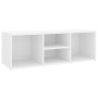 Banco zapatero de madera contrachapada blanco 105x35x35 cm en Zapateros y organizadores de calzado | Comprar online en Foru.es
