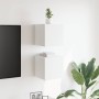 Muebles de pared para TV 2 uds blanco 30,5x30x30 cm en Muebles TV | Comprar online en Foru.es