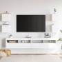Muebles de salón de pared 4 uds blanco 30,5x30x30 cm en Muebles TV | Comprar online en Foru.es