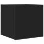 Mueble de salón de pared negro 30,5x30x30 cm en Muebles TV | Comprar online en Foru.es