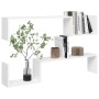 Estantes de pared 2 uds madera contrachapada blanco 100x15x20cm de vidaXL, Estantes y estanterías - Ref: Foro24-807268, Preci...
