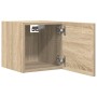 Mueble de salón de pared roble Sonoma 30,5x30x30 cm en Muebles TV | Comprar online en Foru.es