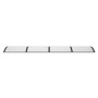 Marquesina de puerta policarbonato negro 350x100 cm de vidaXL, Toldos - Ref: Foro24-153594, Precio: 108,56 €, Descuento: %