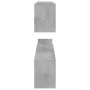 Estantes de pared 2 uds madera de ingeniería gris 100x15x20 cm de vidaXL, Estantes y estanterías - Ref: Foro24-807272, Precio...