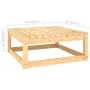 2-piece garden furniture with solid pine wood cushions by vidaXL, Modular outdoor sofas - Ref: Foro24-807293, Price: 99,05 €,...