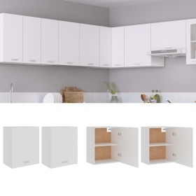Armarios colgantes "Lyon" (2 unidades), color blanco, 50 x 31 x 60 cm, madera de ingeniería en Armarios de cocina | Comprar onli