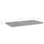 Estante estantería 4uds contrachapada gris hormigón 40x20x1,5cm en Estanterías | Comprar online en Foru.es