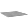 Estante estantería 4uds contrachapada gris hormigón 40x40x1,5cm en Estanterías | Comprar online en Foru.es