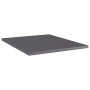 Estante estantería 8 uds contrachapada gris brillo 40x50x1,5 cm en Estanterías | Comprar online en Foru.es