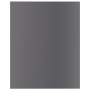 Estante estantería 8 uds contrachapada gris brillo 40x50x1,5 cm en Estanterías | Comprar online en Foru.es