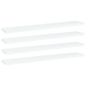 Estantes para estantería 4 uds contrachapada blanco 60x10x1,5cm en Estanterías | Comprar online en Foru.es