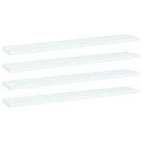 Estantes para estantería 4 uds contrachapada blanco 60x10x1,5cm en Estanterías | Comprar online en Foru.es
